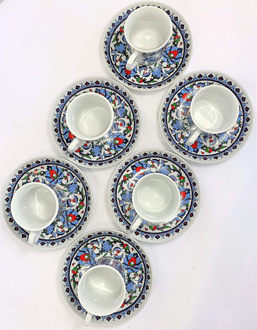 Turkish Porcelan Coffee Set