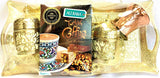 Turkish Gold Zamak Coffee Set Gift